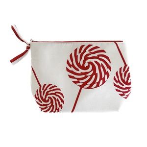 Clarins holiday edition zip pouch